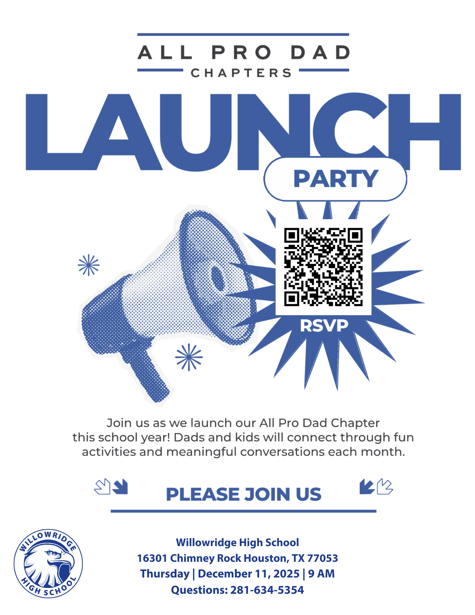  Invitation to the All Pro Dad Launch Party Thursday Dec. 11 9:00 AM
